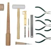 Starter Jewellers Bench Kit, Measuring And Forming, 12 Pieces
