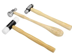 Starter Jewellers Bench Kit, Planishing And Forming, 17 Pieces