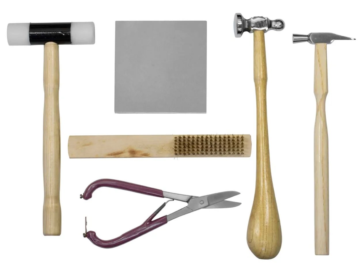 Starter Planishing Bench Kit, 6 Pieces