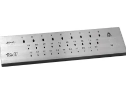 Steel Oval Drawplate, 2.0mm - 6.0mm, 30 Hole