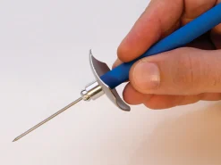 Steel Soldering Probe With Heat Shield And Tungsten Tip