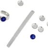 Sterling Silver Adjustable Lapis Ring Project