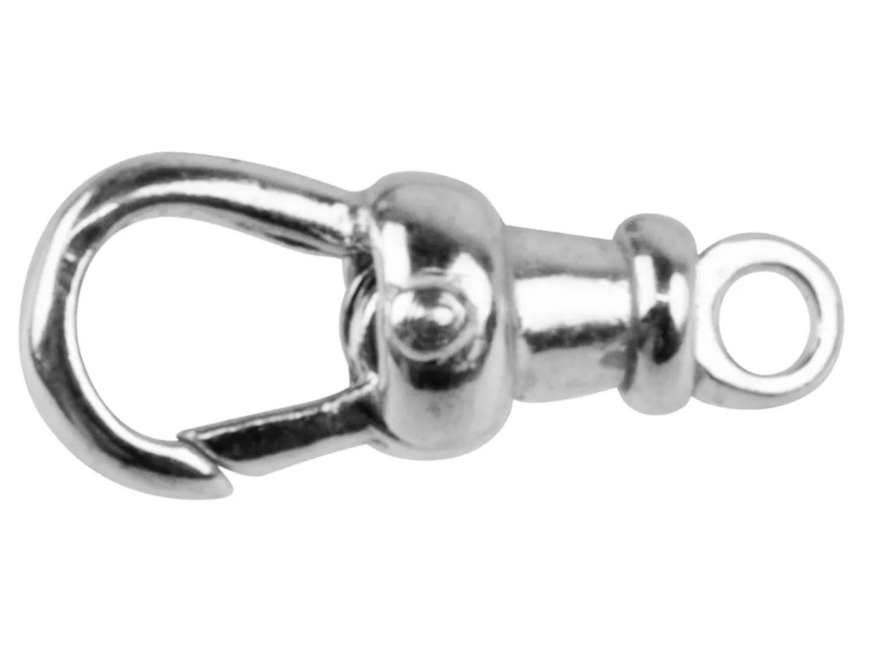Sterling Silver Albert 17mm Fixed Top Closed Eyelet