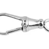 Sterling Silver Albert Swivel 29mm Open Ring