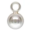 Sterling Silver Ball Drop 4mm