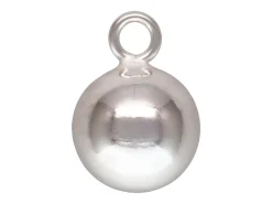 Sterling Silver Ball Drop 6mm