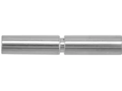 Sterling Silver Bayonet Clasp, With A Push And Twist Action, 3.5mm Outside Diameter