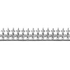 Sterling Silver Bead And Fleur Gallery Strip 7.5mm