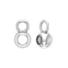 Sterling Silver Bead Bail 4mm Pack of 10