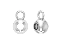 Sterling Silver Bead Bail 5mm Pack of 10