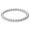 Sterling Silver Beaded Ring 2mm Size M