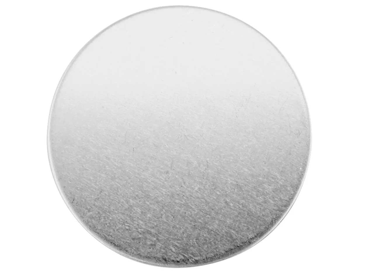 Sterling Silver Blank Fb01905 0.80mm X 19mm Fully Annealed Round 19mm, 100% Recycled Silver