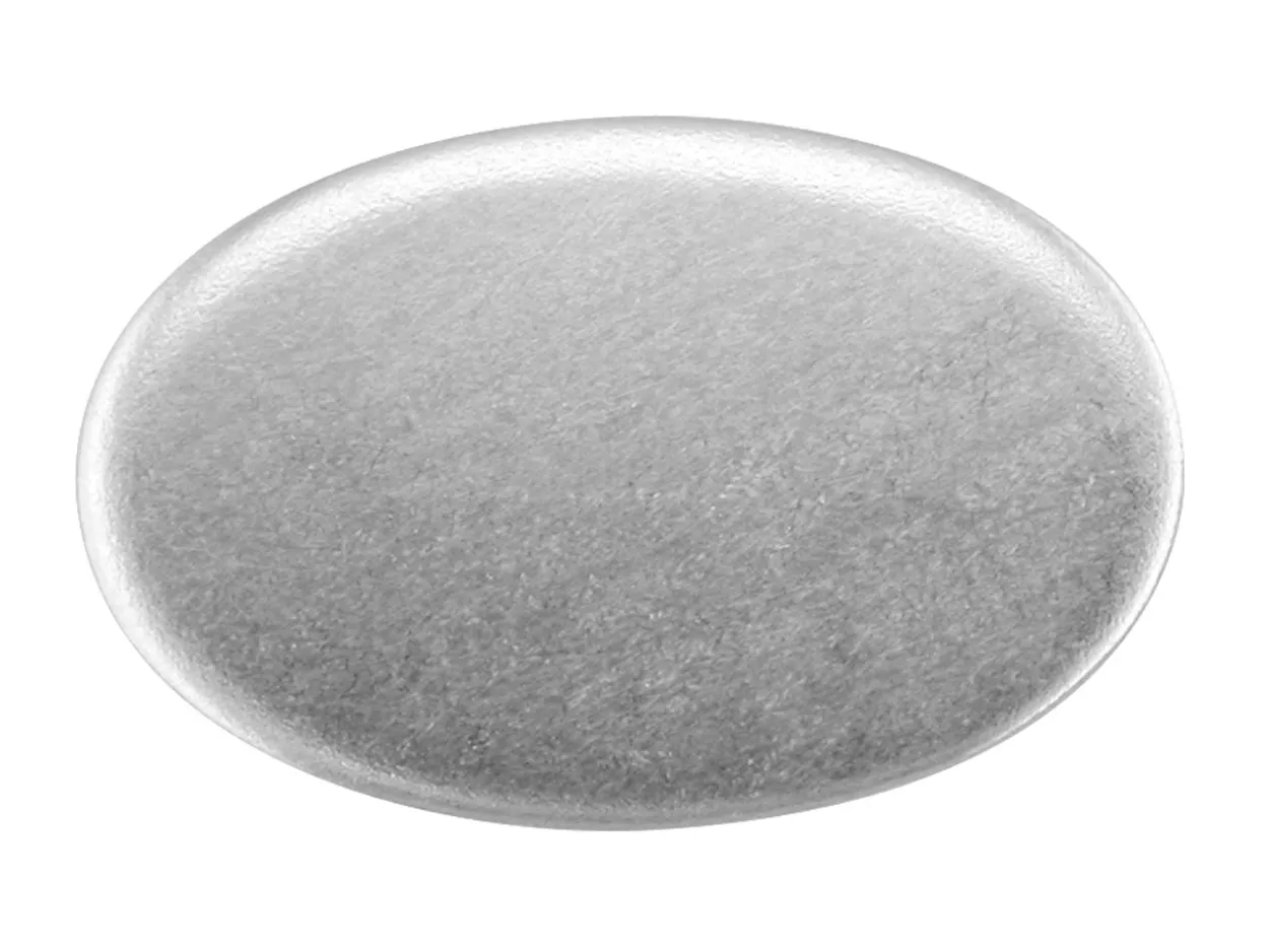 Sterling Silver Blank Kc8208 1.50mm Fully Annealed Oval 19mm X 12.5mm, 100% Recycled Silver