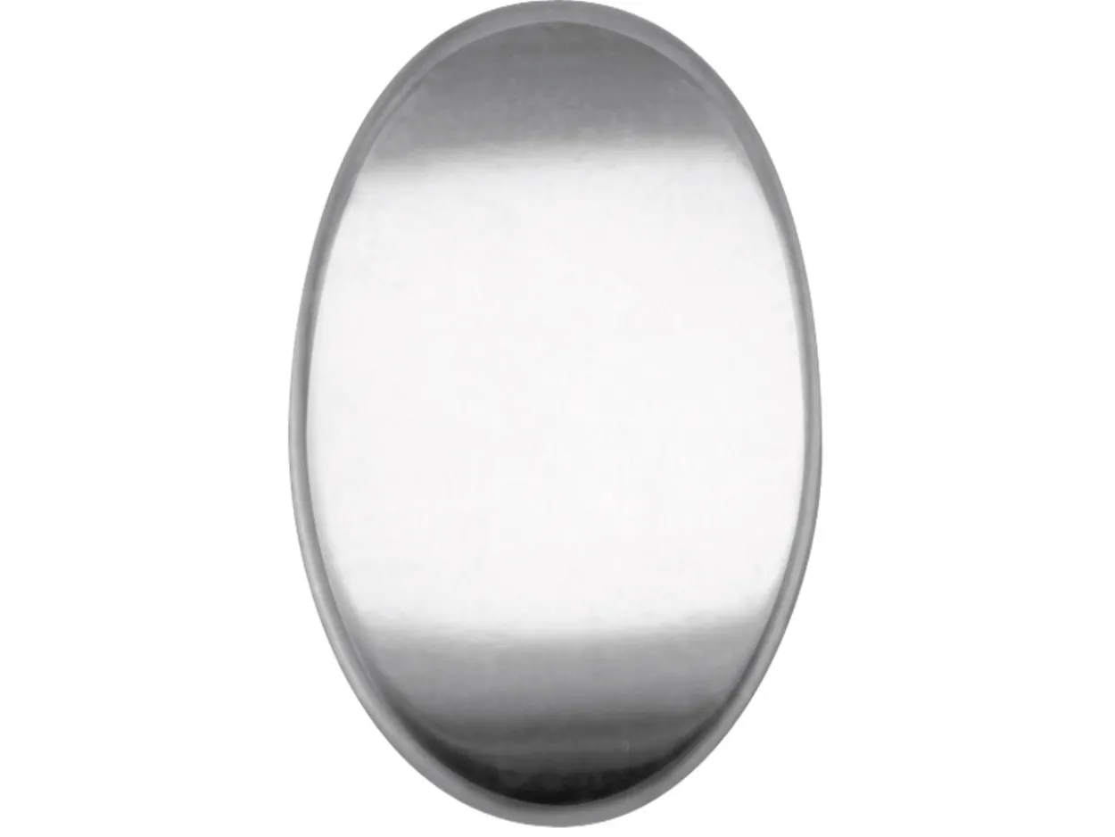 Sterling Silver Blank Kc8208 1.00mm Fully Annealed Oval 19mm X 12.5mm, 100% Recycled Silver