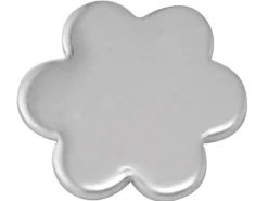 Sterling Silver Blank 6 Petal Flower 0.80mm X 9.3mm Fully Annealed, Pack of 20, Round 9.30mm, 100% Recycled Silver