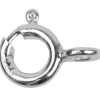 Sterling Silver Bolt Rings Closed 6mm Pack of 10