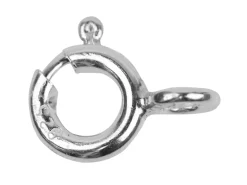 Sterling Silver Bolt Rings Closed 5.5mm Pack of 10
