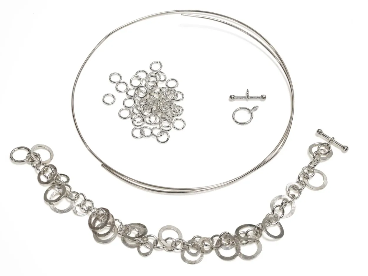 Sterling Silver Bubble Bracelet Kit