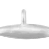 Sterling Silver Bullet Cuff Link Polished