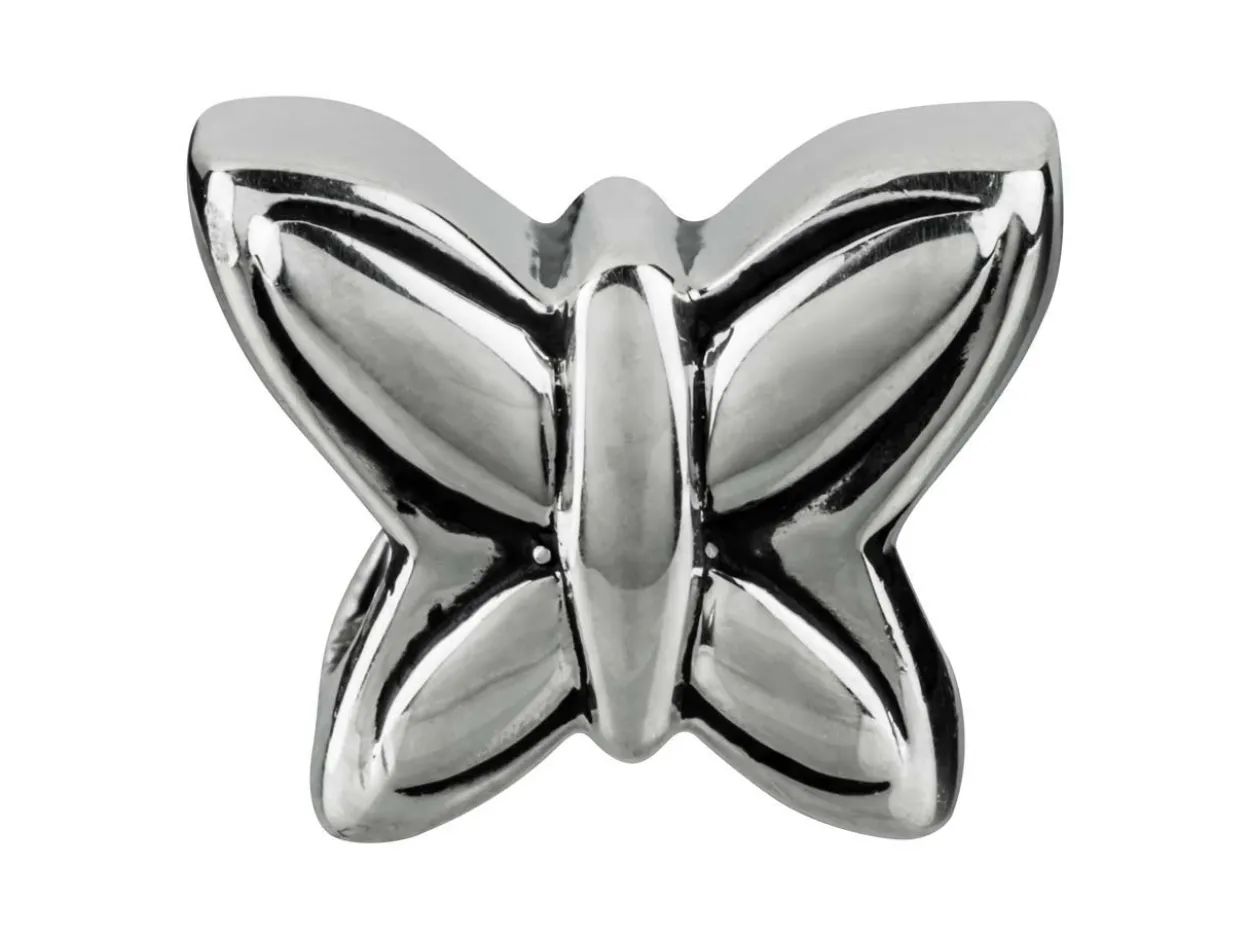 Sterling Silver Butterfly Charm Bead