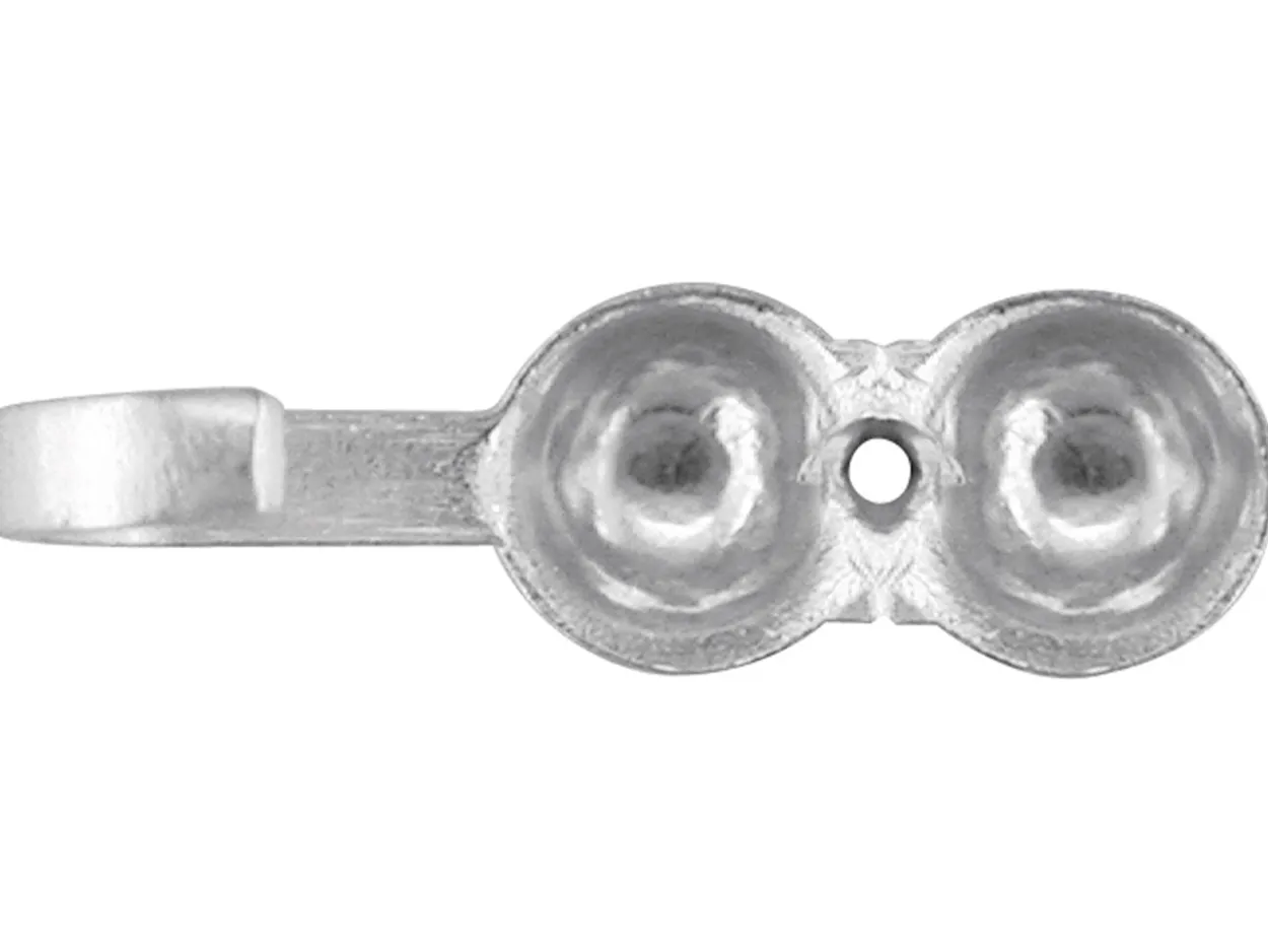 Sterling Silver Calottes Pack of 20