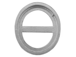 Sterling Silver Cast Setting, Oval 12mm X 10mm