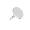 Sterling Silver Circle Labret Post 3mm