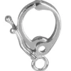 Sterling Silver Clip On Bail 14mm Long With 7mm Opening