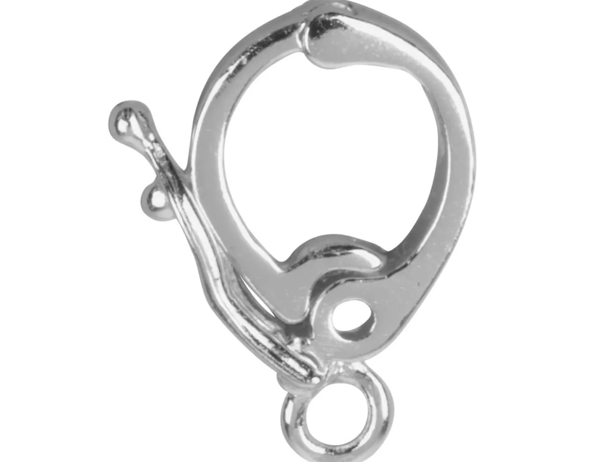 Sterling Silver Clip On Bail 14mm Long With 7mm Opening