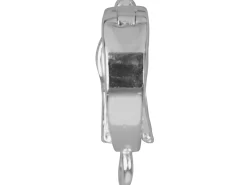 Sterling Silver Clip On Bail 14mm Long With 7mm Opening