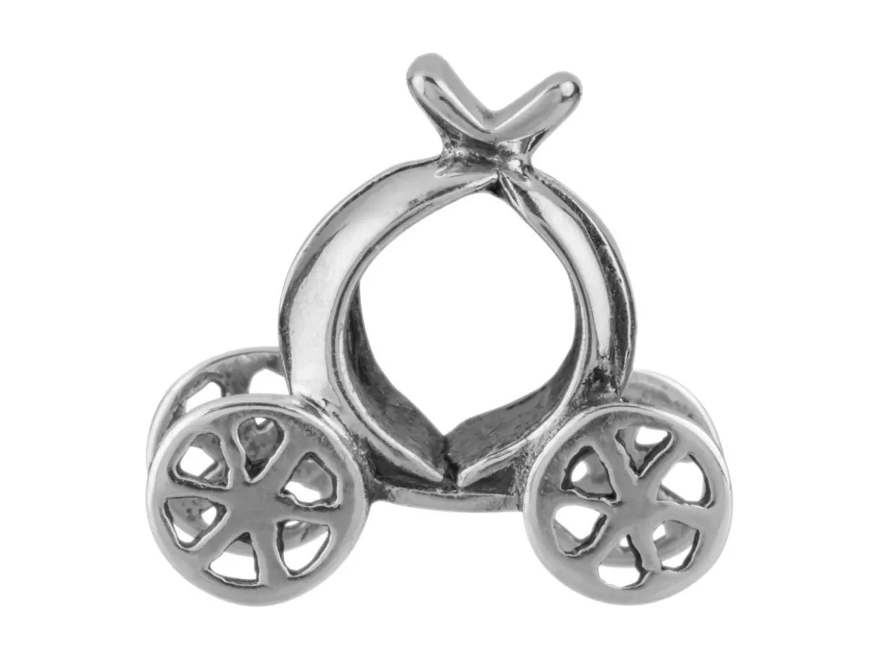 Sterling Silver Coach Charm Bead