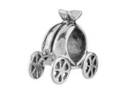 Sterling Silver Coach Charm Bead