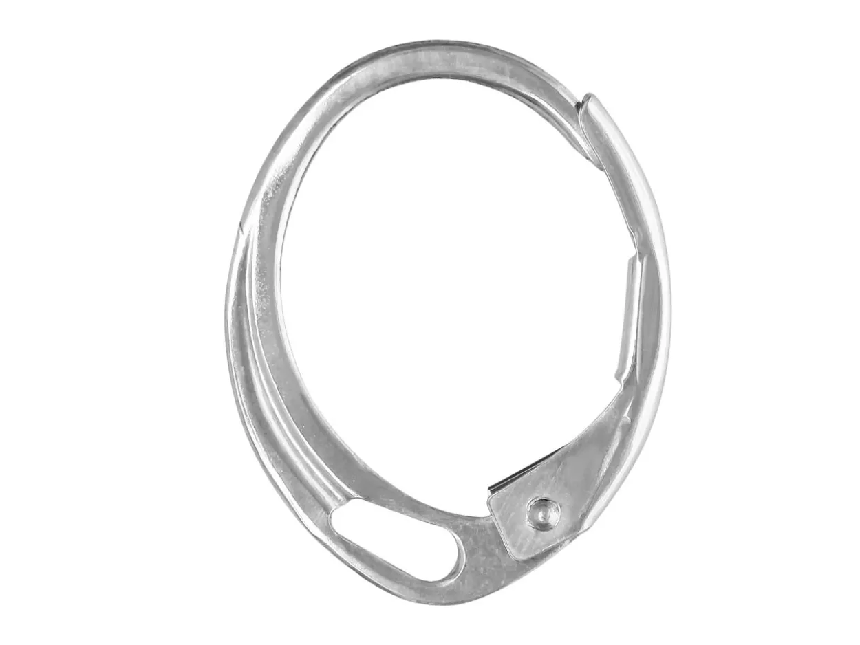Sterling Silver Continental Ear Wire With Integrated Loop