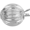 Sterling Silver Corrugated Ball Clasp 10mm