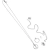 Sterling Silver Crescent Moon Pendant Kit