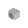 Sterling Silver Cube 4mm Stamping Blank Pack of 3