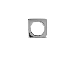 Sterling Silver Cube 5mm Stamping Blank Pack of 3