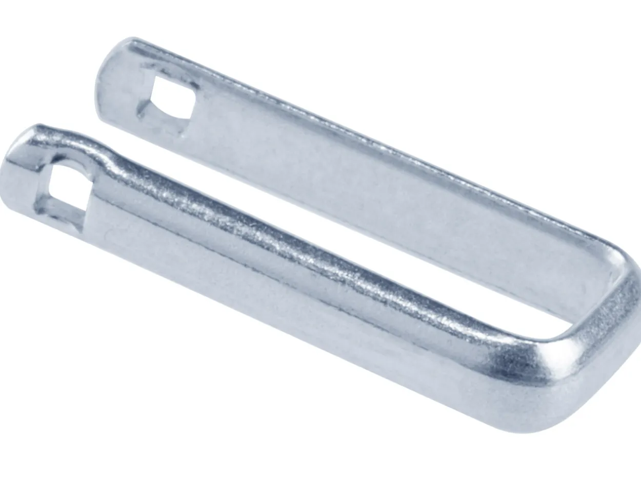 Sterling Silver Cufflink U Arm Only Heavyweight, 100% Recycled Silver