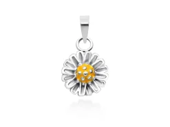 Sterling Silver Daisy Design Pendant
