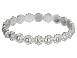 Sterling Silver Daisy Flower Ring 3mm Size O