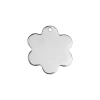 Sterling Silver Daisy 15mm Stamping Blank Pack of 3