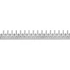 Sterling Silver Decorative Wishbone Gallery Strip 5mm