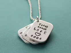 Sterling Silver Dog Tag Sb, 12.0mm X 7.0mm X0.8mm, Pack of 5