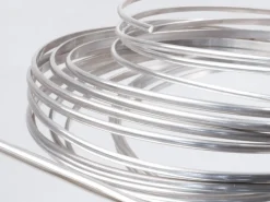 Sterling Silver D Shape Wire 8.00mm X 2.00mm 2617, Fully Annealed, 100% Recycled Silver
