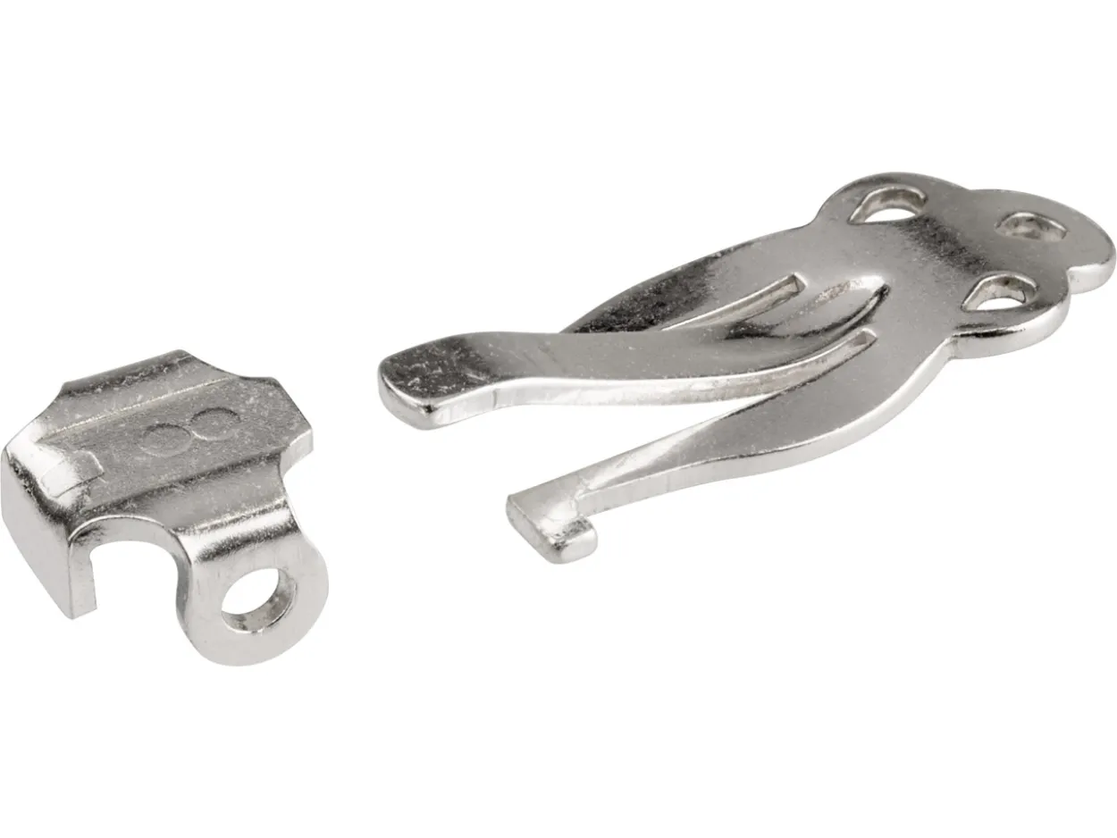 Sterling Silver Ear Clip Flat Stamped Medium Unassembled