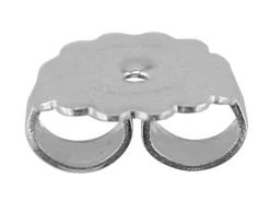 Sterling Silver Earring Back Scroll Large Pack of 10