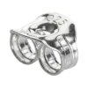 Sterling Silver Earring Back Scroll Small Pack of 20