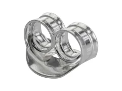 Sterling Silver Earring Back Scroll Small Pack of 20