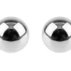 Sterling Silver Earrings Pair 5mm Ball Stud Earrings With Scroll