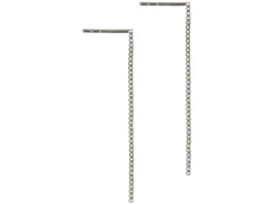Sterling Silver Ear Thread Pack of 2